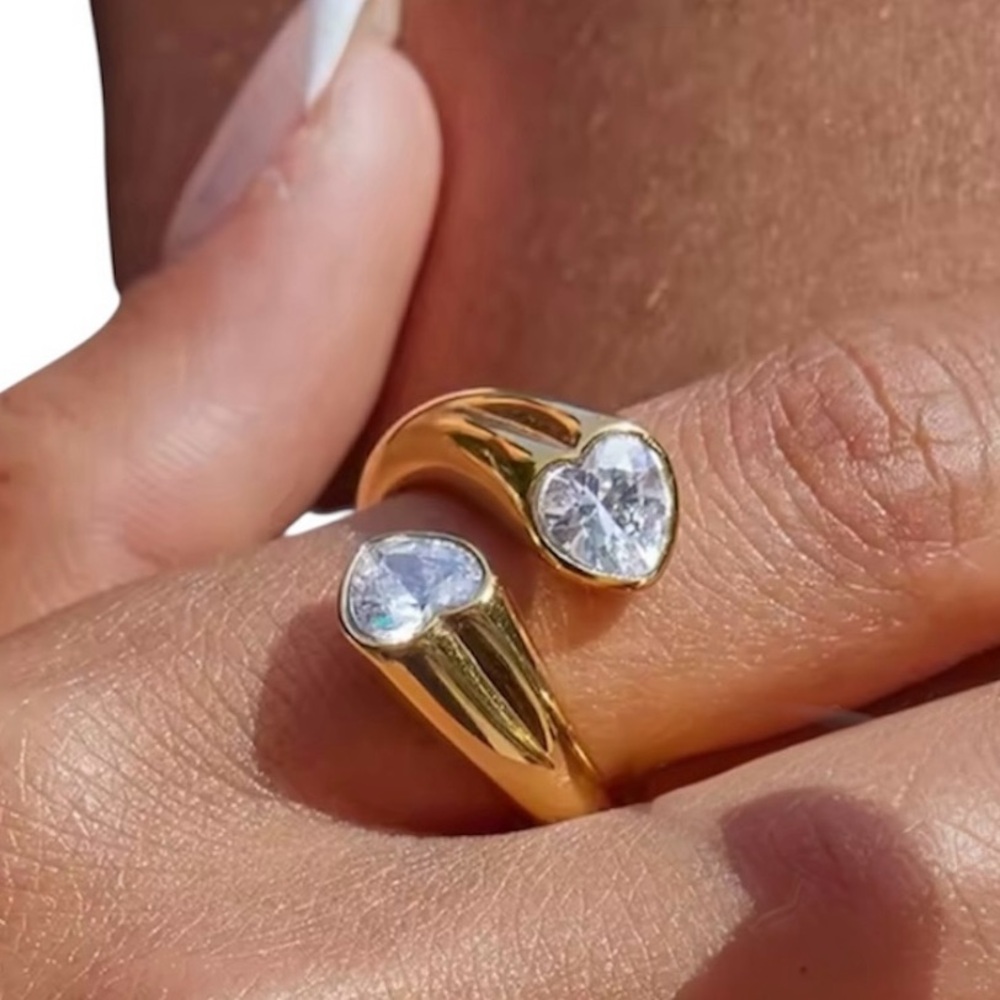 ✨✨Elegant Open Gold Heart Ring✨✨